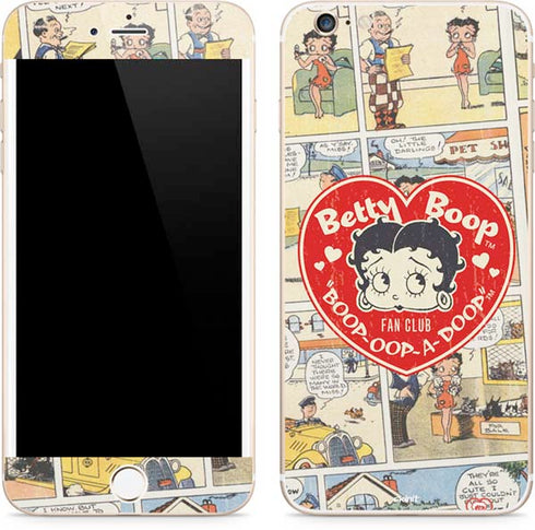 Betty Boop Comic Strip iPhone 6/6s Plus Skin
