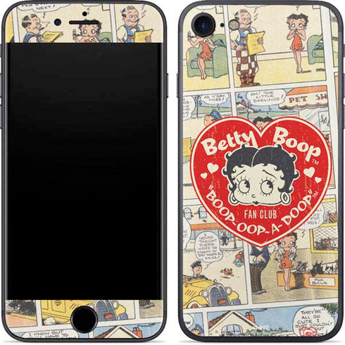 Betty Boop Comic Strip iPhone 7 Skin