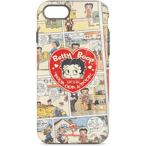 Betty Boop Comic Strip iPhone 8 Pro Case