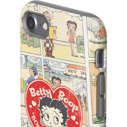 Betty Boop Comic Strip iPhone SE (2nd & 3rd Gen) Pro Case