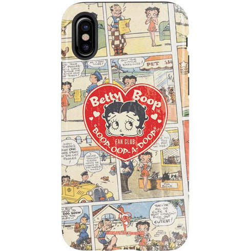 Betty Boop Comic Strip iPhone X Pro Case