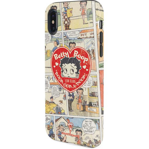 Betty Boop Comic Strip iPhone X Pro Case