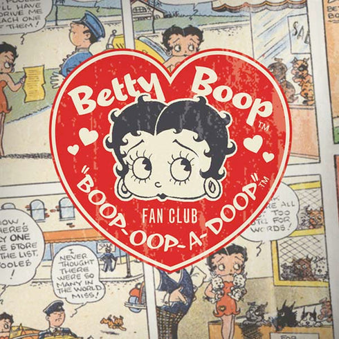 Betty Boop Comic Strip iPhone X Skin