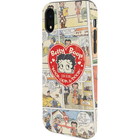 Betty Boop Comic Strip iPhone XR Pro Case