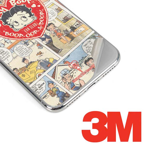 Betty Boop Comic Strip iPhone XS Skin