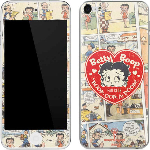 Betty Boop Comic Strip Apple iPod Skin