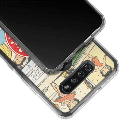 Betty Boop Comic Strip LG K51/Q51 Clear Case