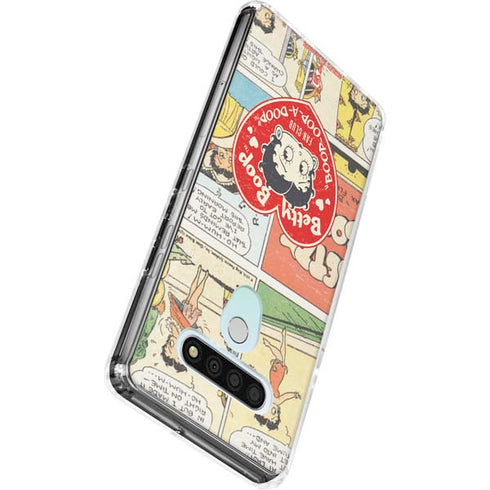 Betty Boop Comic Strip LG Stylo 6 Clear Case