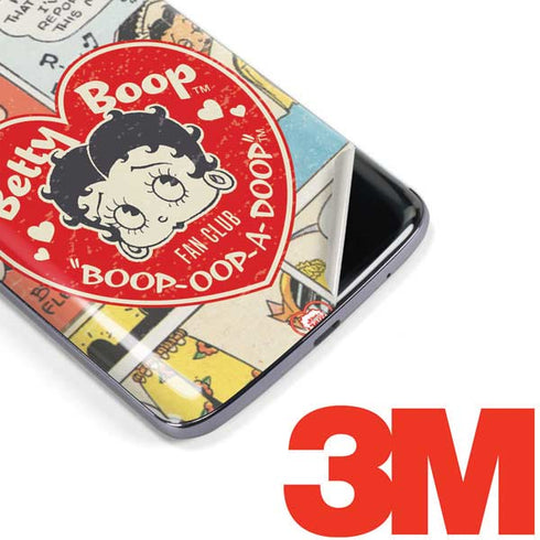 Betty Boop Comic Strip Moto E5 Plus Skin