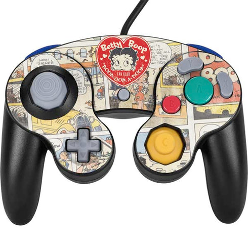 Betty Boop Comic Strip Nintendo GameCube Controller Skin
