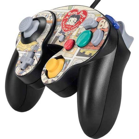 Betty Boop Comic Strip Nintendo GameCube Controller Skin