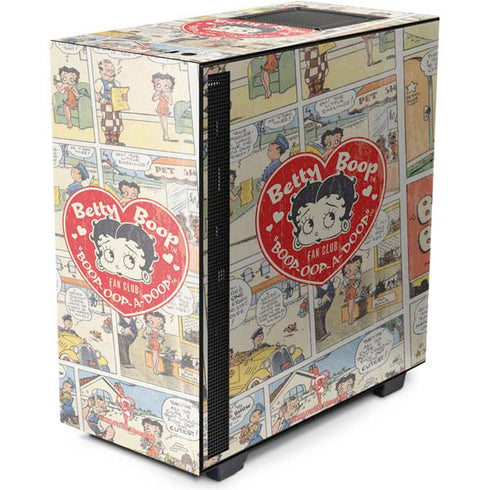 Betty Boop Comic Strip NZXT H510 Compact ATX Mid-Tower Case Skin
