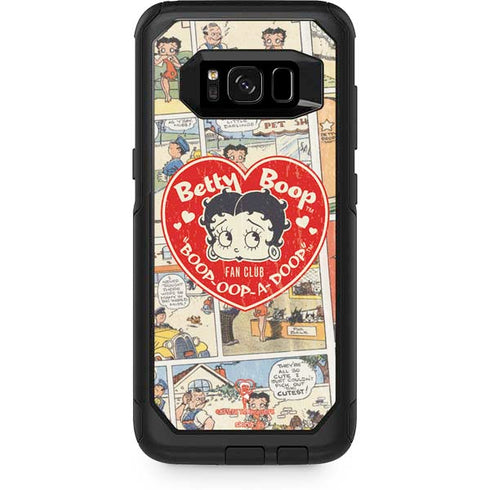 Betty Boop Comic Strip Otterbox Commuter Galaxy Skin