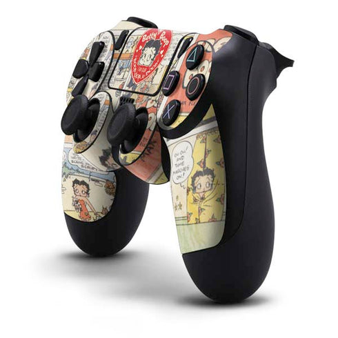 Betty Boop Comic Strip PS4 Controller Skin