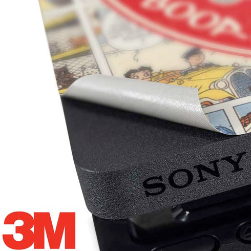 Betty Boop Comic Strip PS4 Slim Bundle Skin