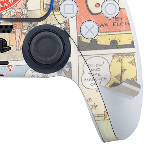 Betty Boop Comic Strip PS5 Controller Skin