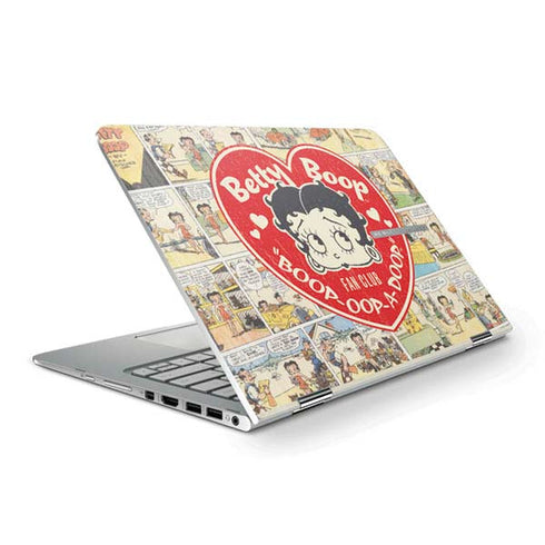 Betty Boop Comic Strip HP Spectre Skin