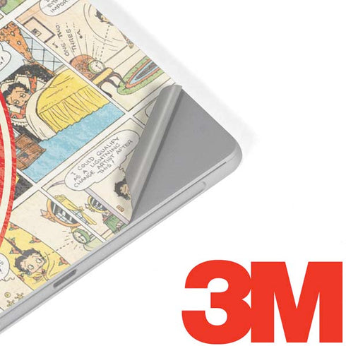 Betty Boop Comic Strip Surface Go Skin