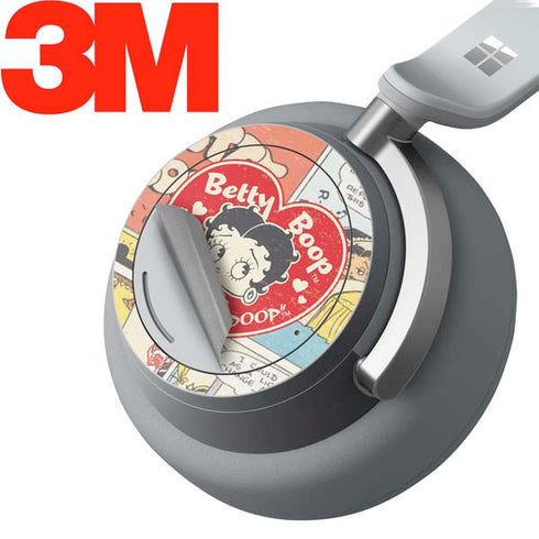 Betty Boop Comic Strip Surface Headphones Skin