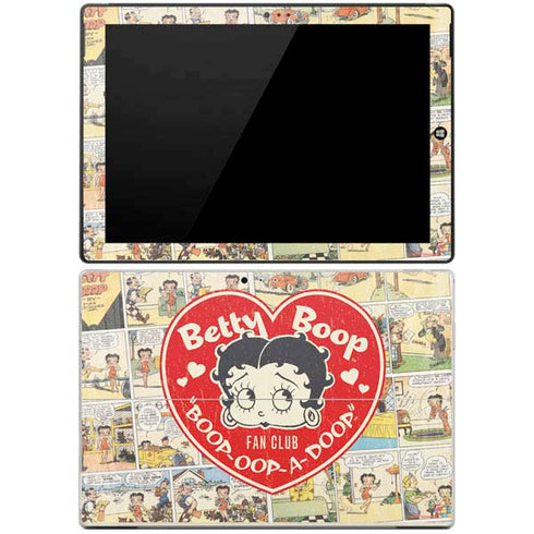 Betty Boop Comic Strip Surface Pro 3 Skin
