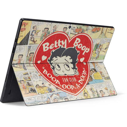 Betty Boop Comic Strip Surface Pro 6 Skin