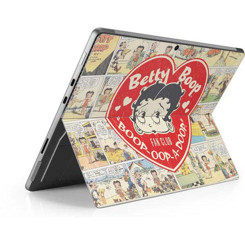 Betty Boop Comic Strip Surface Pro 8 Skin