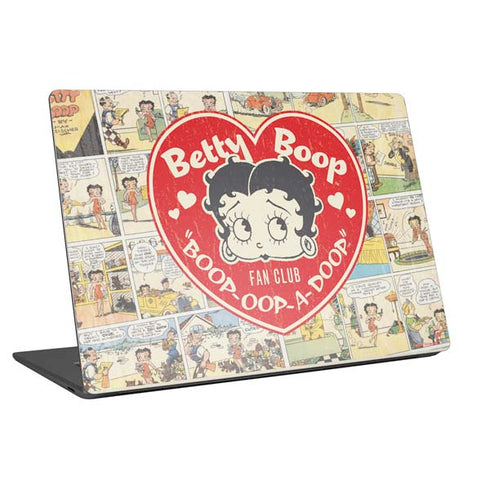 Betty Boop Comic Strip Universal Laptop 14in (11.4 x 8.2in) Skin