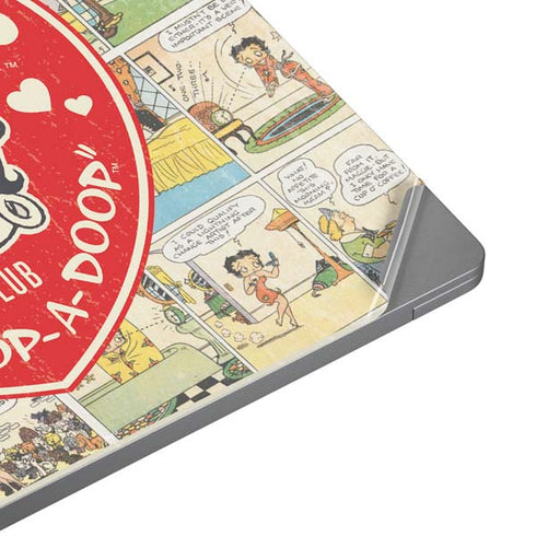 Betty Boop Comic Strip Universal Laptop 18in (14.6 x 10.6in) Skin