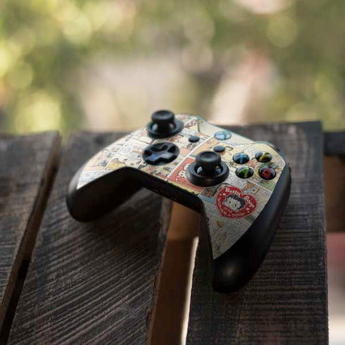 Betty Boop Comic Strip Xbox One X Controller Skin