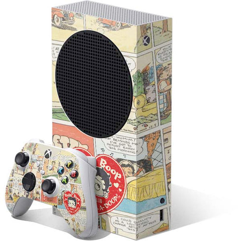 Betty Boop Comic Strip Xbox Series S Skins