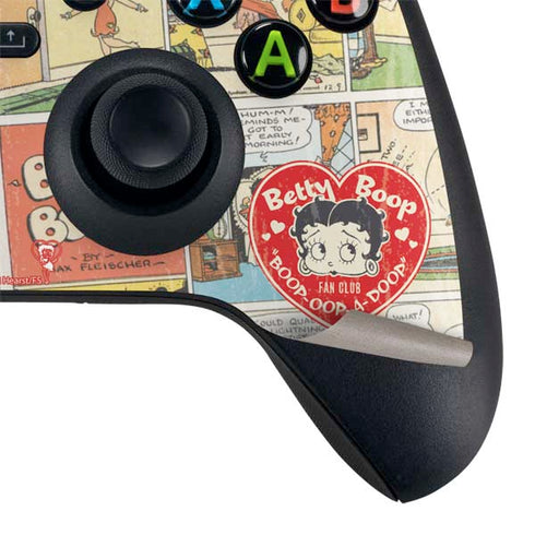 Betty Boop Comic Strip Xbox Series X Controller Skin