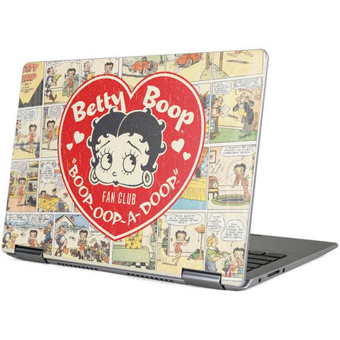 Betty Boop Comic Strip Yoga 710 14in Skin