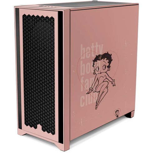 Betty Boop Fan Club Corsair 4000D Tempered Glass Mid-Tower ATX Case Skin