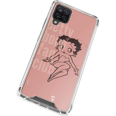 Betty Boop Fan Club Galaxy A12 Clear Case
