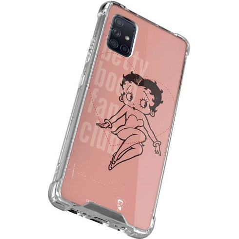 Betty Boop Fan Club Galaxy A71 5G Clear Case