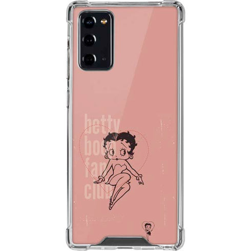 Betty Boop Fan Club Galaxy Note20 5G Clear Case