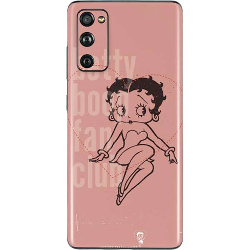 Betty Boop Fan Club Galaxy S20 Fan Edition Skin