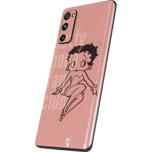 Betty Boop Fan Club Galaxy S20 Fan Edition Skin