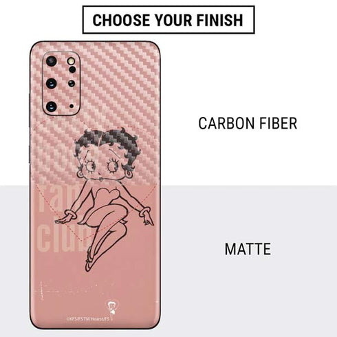 Betty Boop Fan Club Galaxy S20 Plus Skin