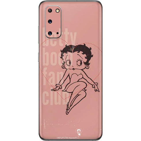 Betty Boop Fan Club Galaxy S20 Skin