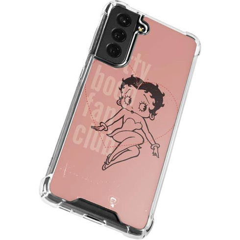 Betty Boop Fan Club Galaxy S21 FE Clear Case