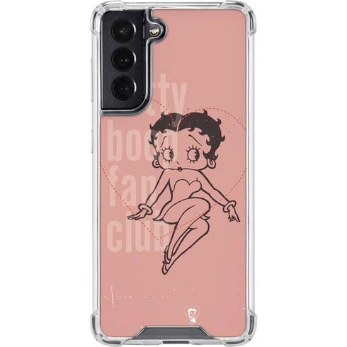 Betty Boop Fan Club Galaxy S22 Clear Case