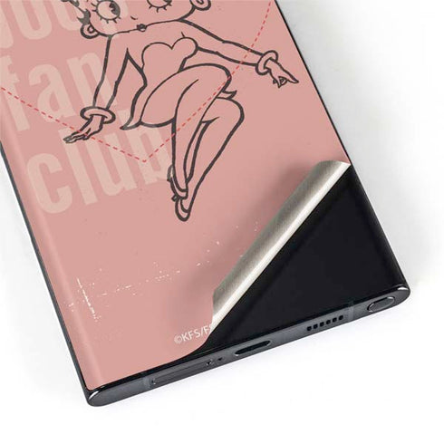 Betty Boop Fan Club Galaxy S22 Ultra Skin