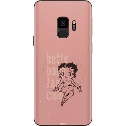 Betty Boop Fan Club Galaxy S9 Skin