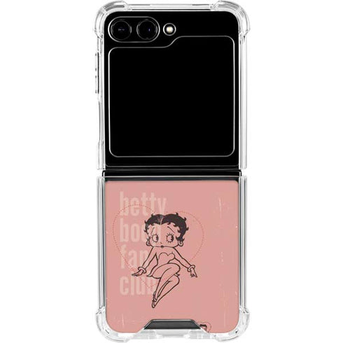 Betty Boop Fan Club Galaxy Z Flip5 5G Clear Case