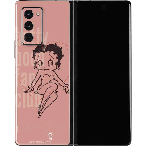 Betty Boop Fan Club Galaxy Z Fold2 5G Skin