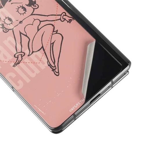 Betty Boop Fan Club Galaxy Z Fold2 5G Skin