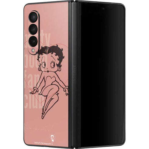Betty Boop Fan Club Galaxy Z Fold3 5G Skin