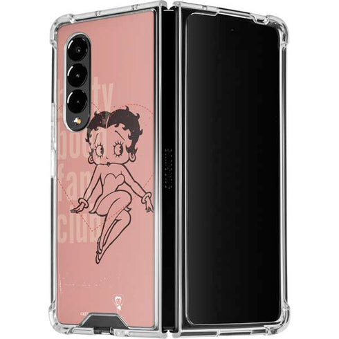 Betty Boop Fan Club Galaxy Z Fold4 5G Clear Case