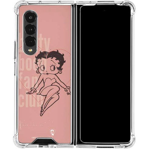 Betty Boop Fan Club Galaxy Z Fold4 5G Clear Case
